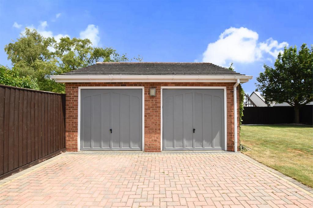 Double garage block
