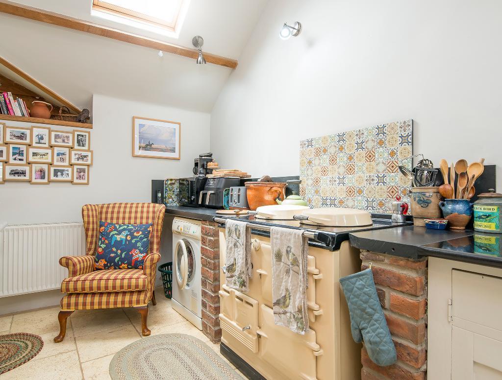 Electric Aga In Kitchen