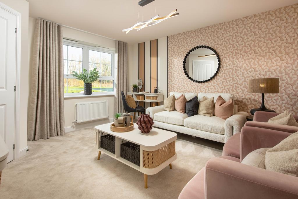 Internal image of the lounge in the Ellerton 3...