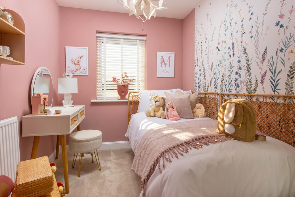 Internal image of the single bedroom in the...