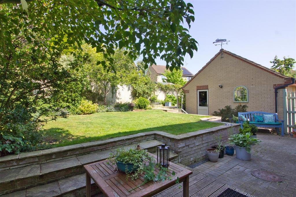 Garden and garage