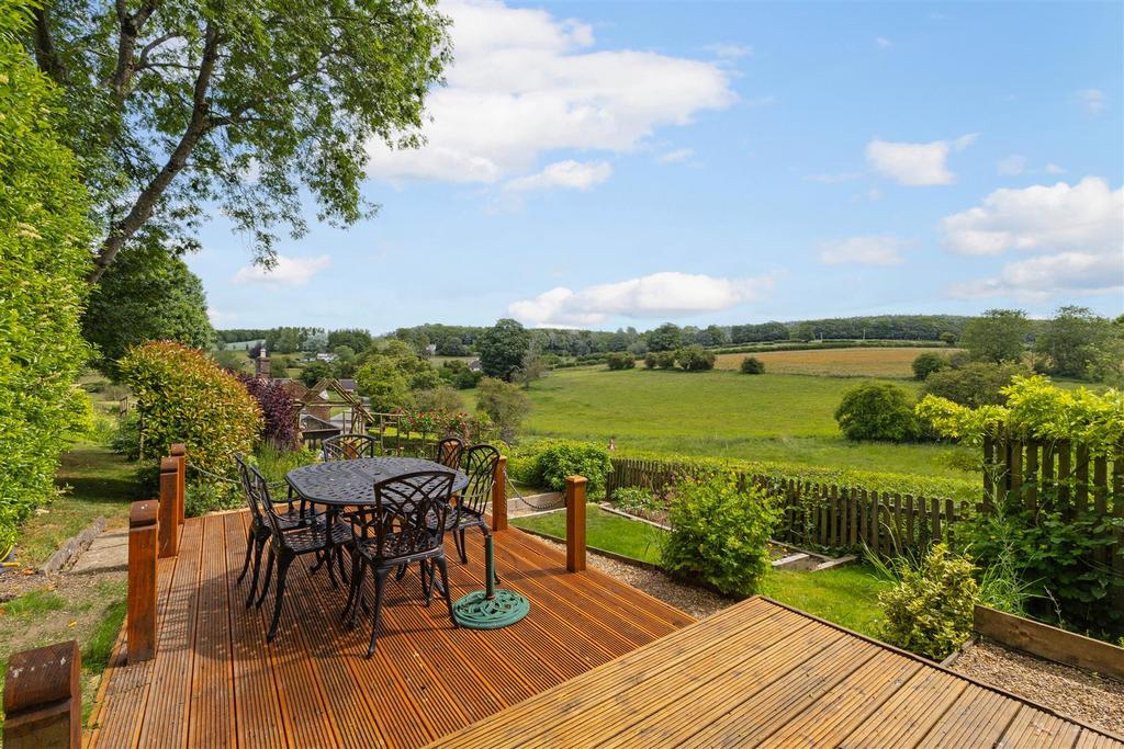 Decking Area in Top Garden