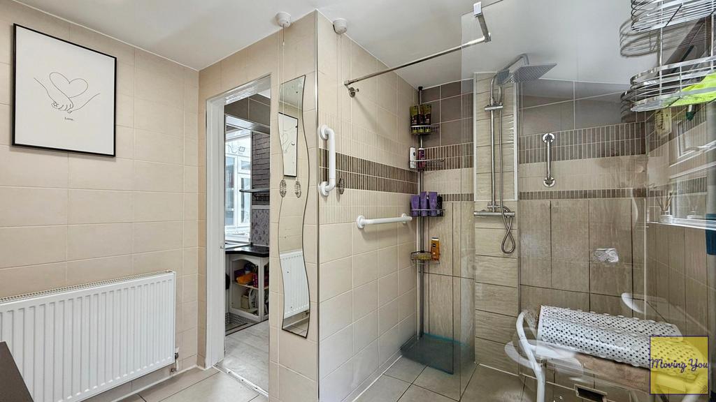 Downstairs shower room