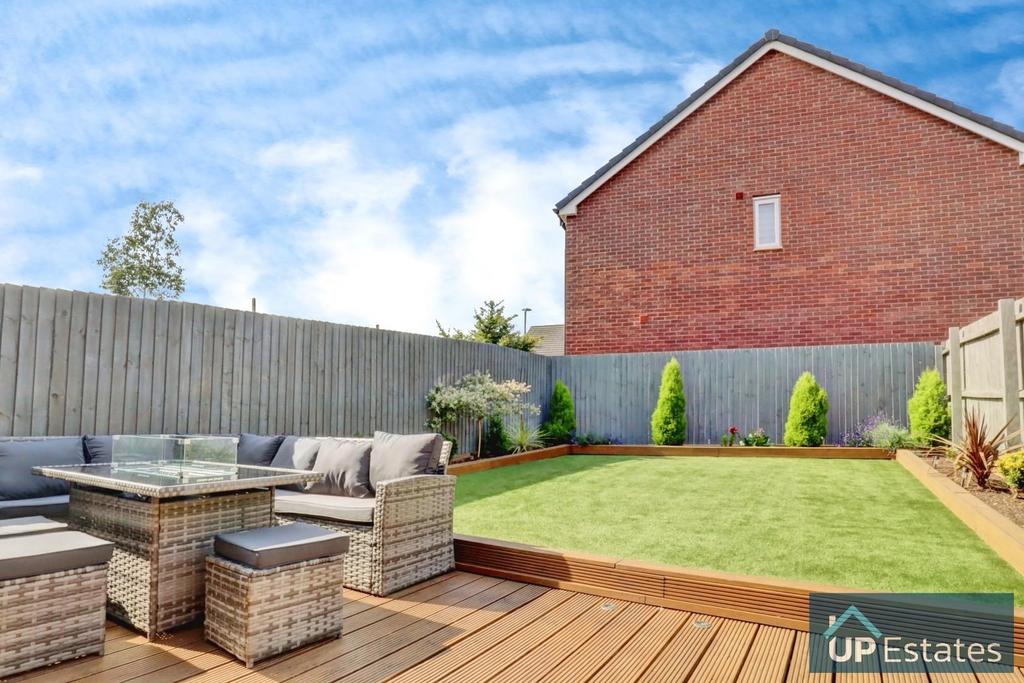 Rear garden