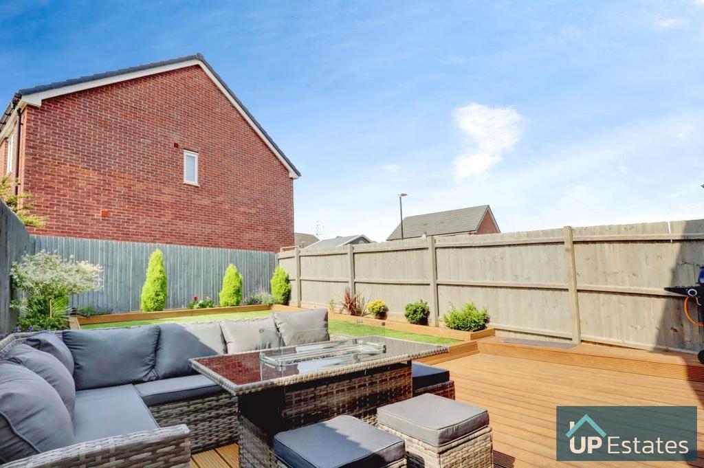 Rear garden