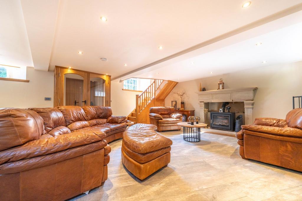 Open plan living area