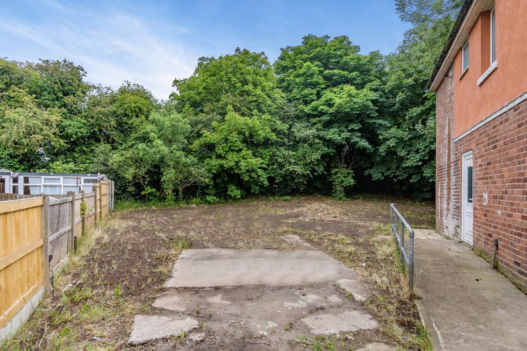 Rear garden