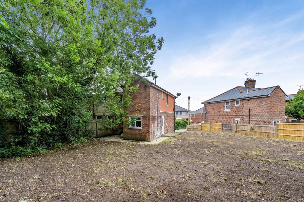 Rear garden