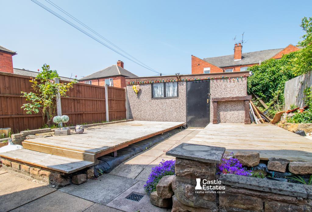 Rear garden