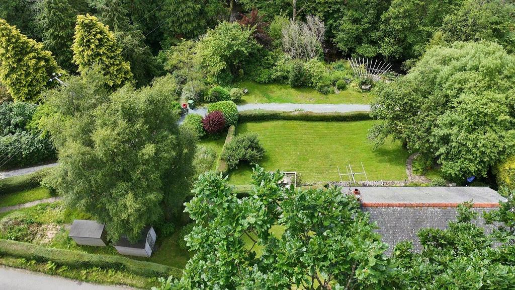 Aerial View Of The Garden