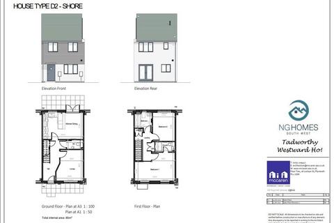 2 bedroom terraced house for sale, Sea View Avenue, Westward Ho!