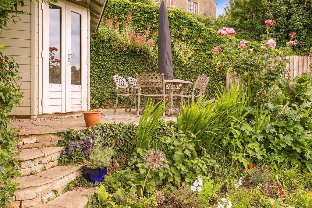 Patio view, garden