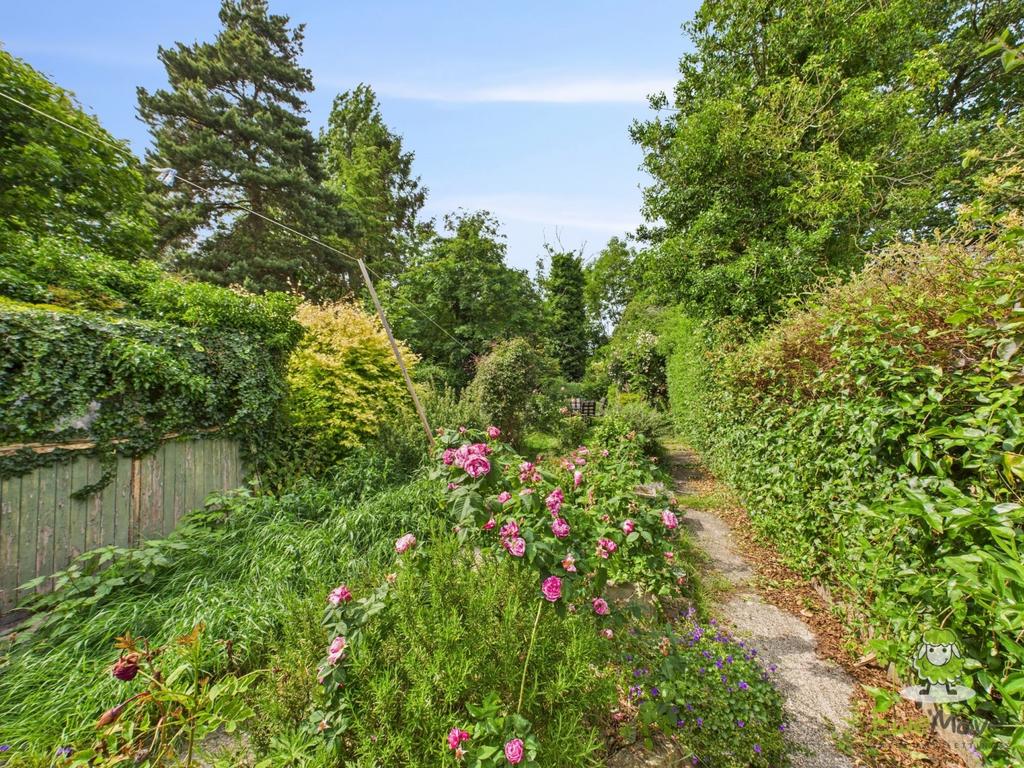 View of garden away from the outbuilding - Charlot