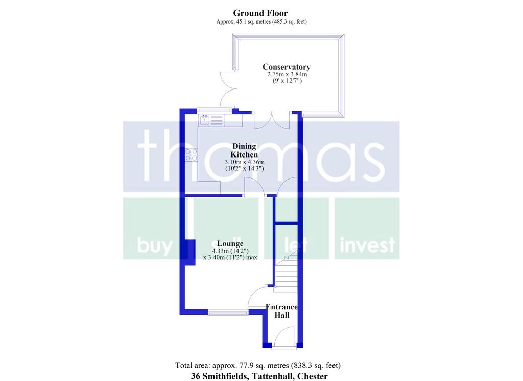 36 Smithfields, Tattenhall, Chester - Ground Floor