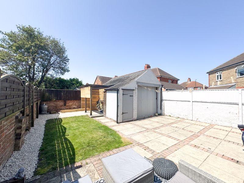 Rear garden