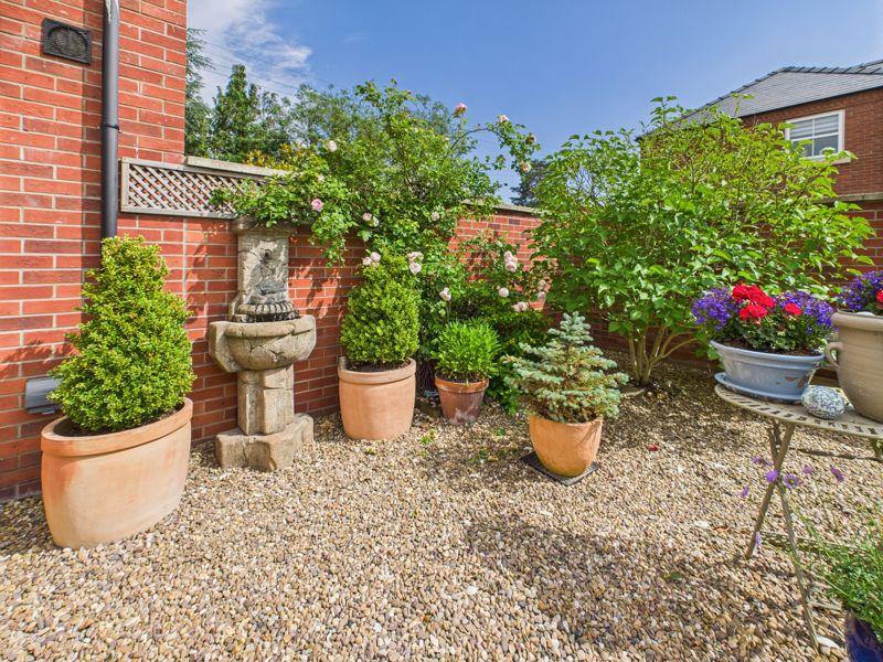 Rear garden