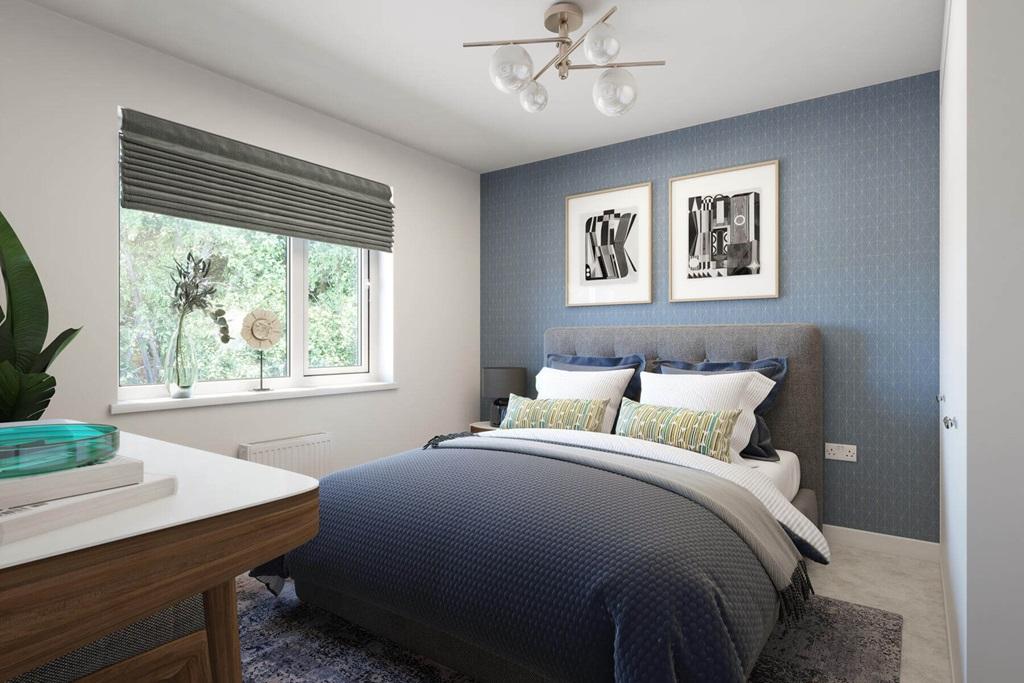 A second double bedroom could also be used for...