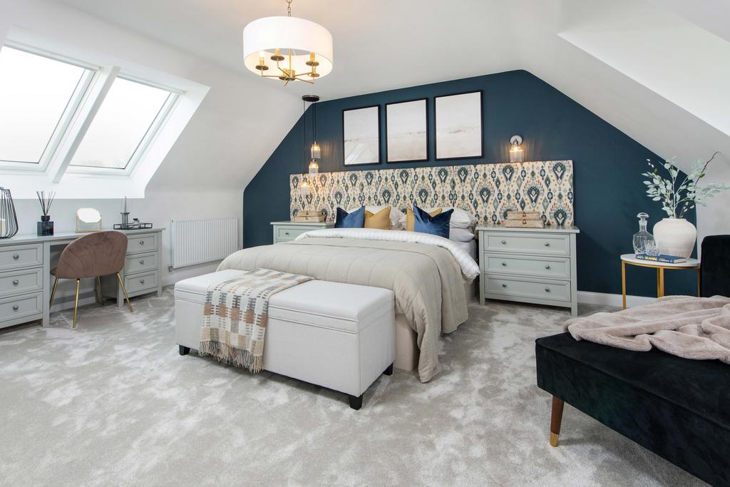 DWH EM Romans Quarter Lichfield Bedroom