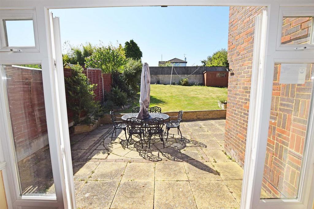 Garden view from lounge