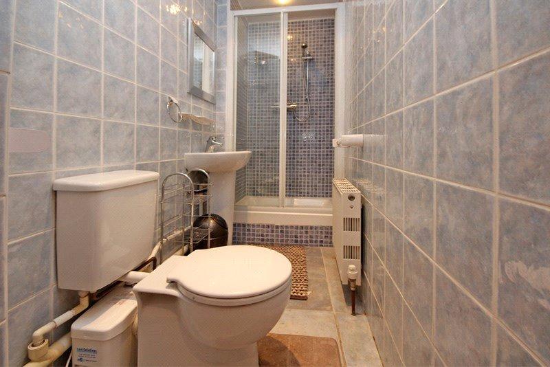 Ground floor shower