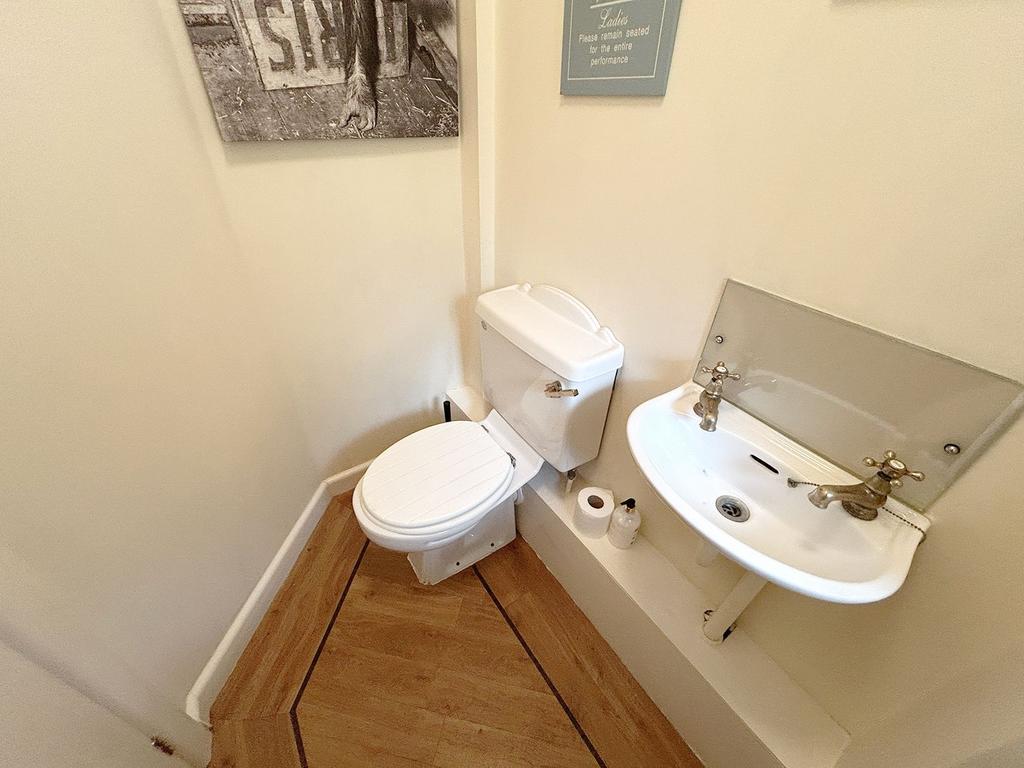 Downstairs wc