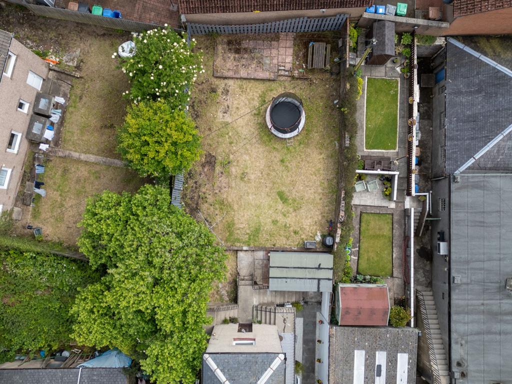 Shared Garden from drone