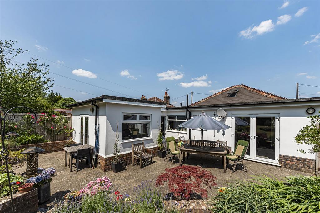Rear of property