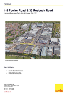 Industrial development for sale, Ilford IG6