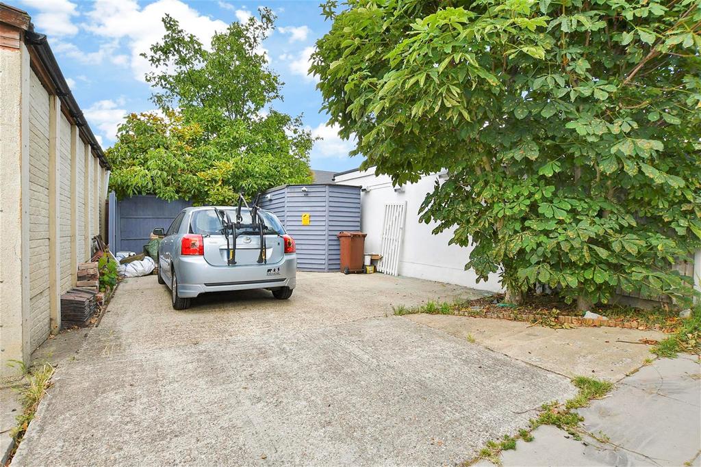 Rear Driveway/Parking