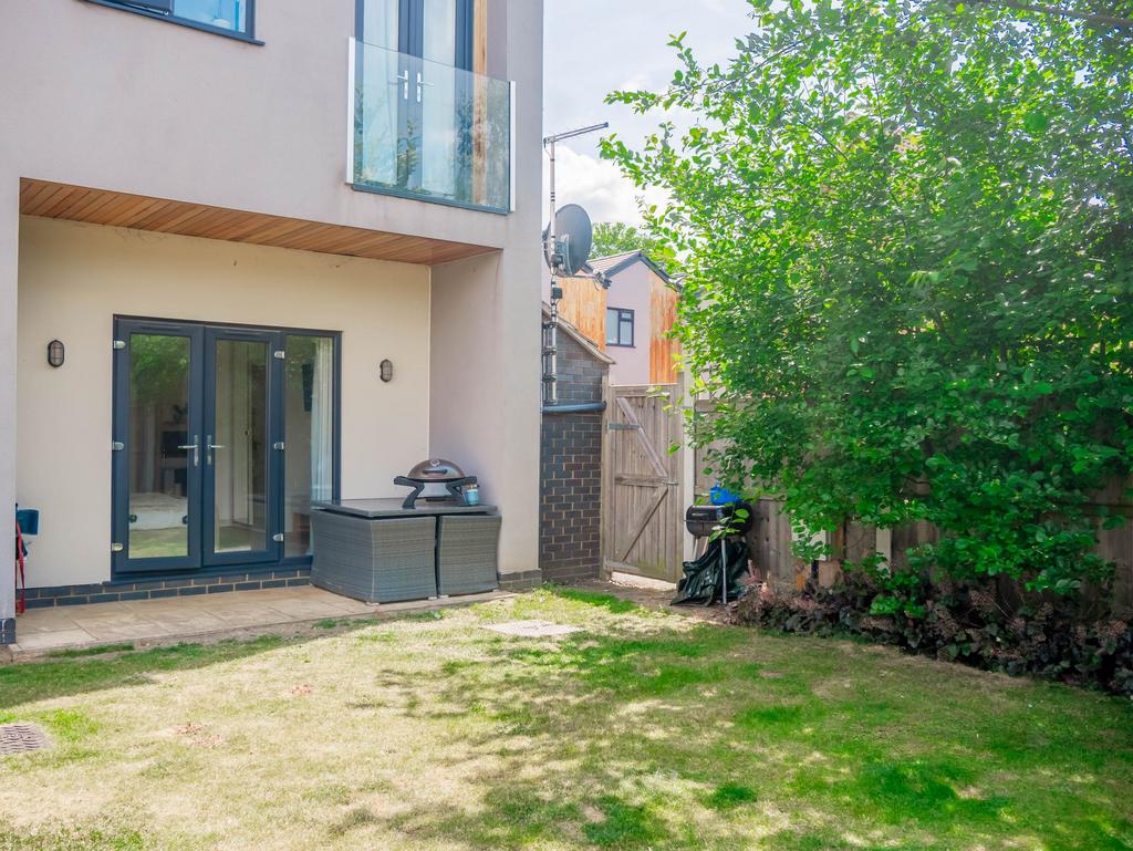 Rear of Property