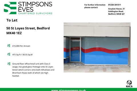 Office to rent, 50-56 St Loyes St Bedford MK40 1EZ