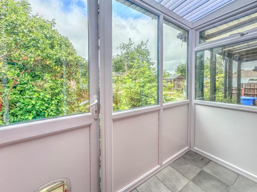 Rear porch
