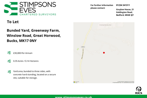Land to rent, Winslow Rd Great Horwood MK17 0NY