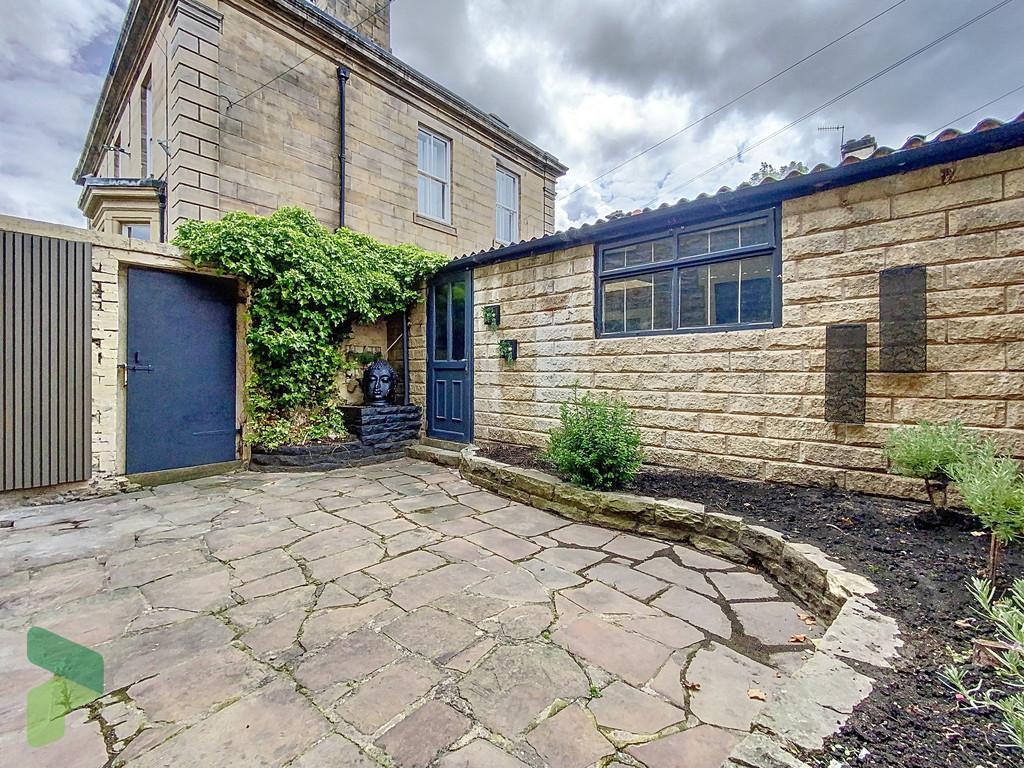 Rear Yard and Garage Entrance