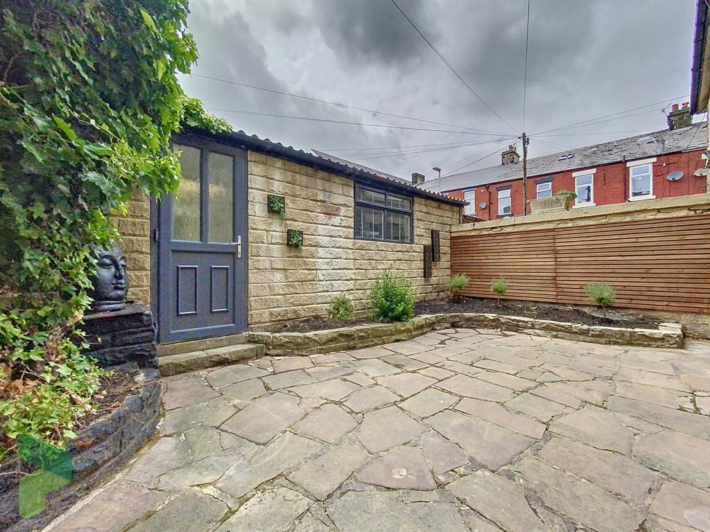 Rear Yard and Garage Entrance