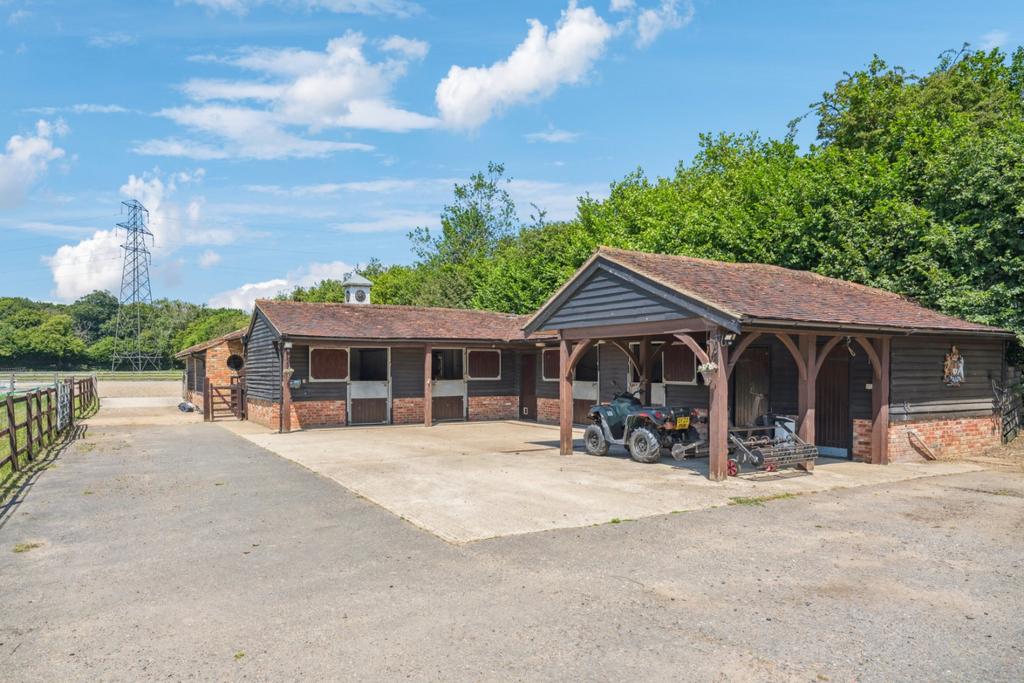 Outside Stables