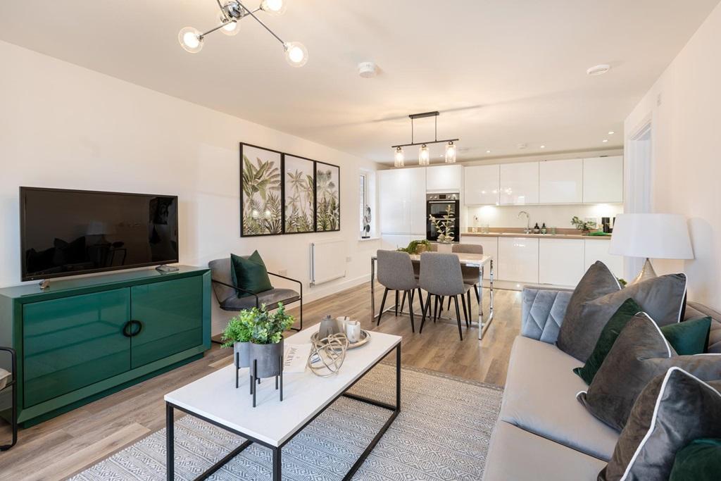 Sociable open plan living area
