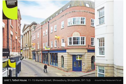 Office to rent, 11-15 Market St Shrewsbury SY1 1LG
