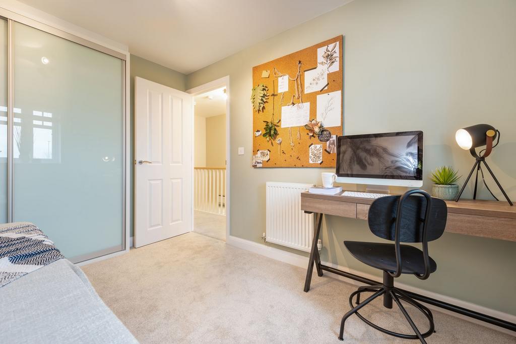 Kennett show home bedroom