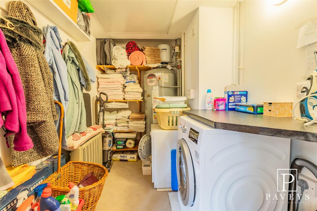 Cloaks cupboard/laundry room