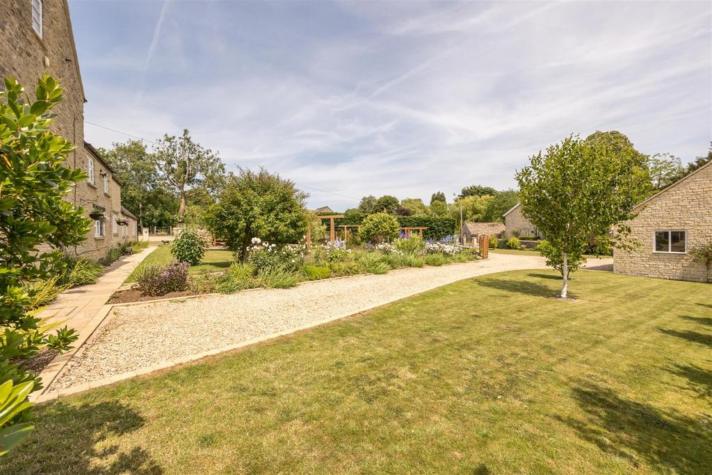 Nearly 1/2 acre of front garden