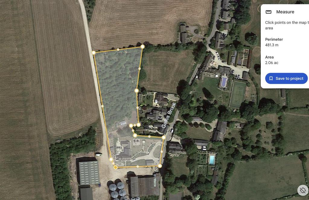Overhead plot &amp; rough dimensions