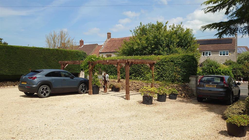 Front Driveway and Parking Area