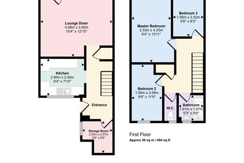 3 bedroom terraced house for sale, Jura Drive, Darlington, Durham, DL1 3PY