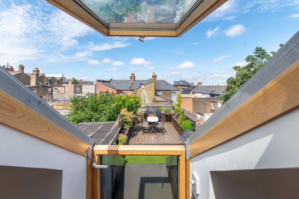 Roof terrace view, roof terrace