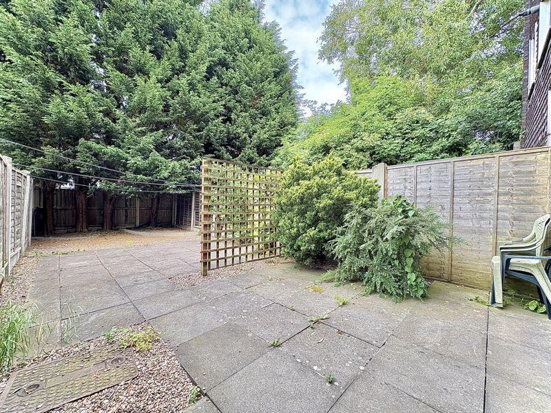 Rear garden