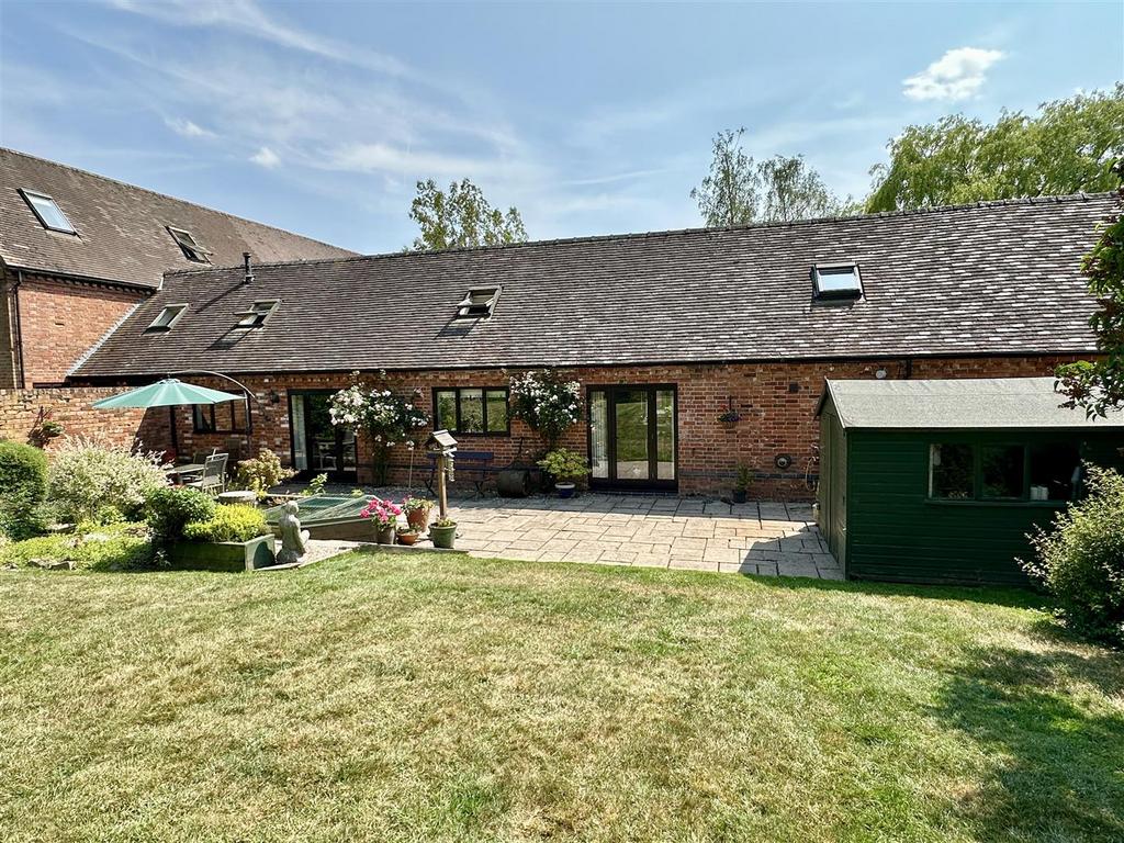 Rear of property