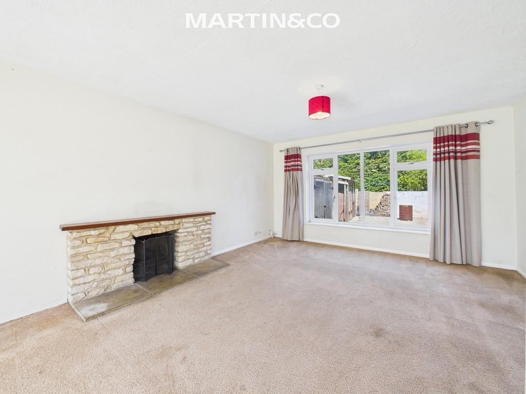 Living room, fireplace