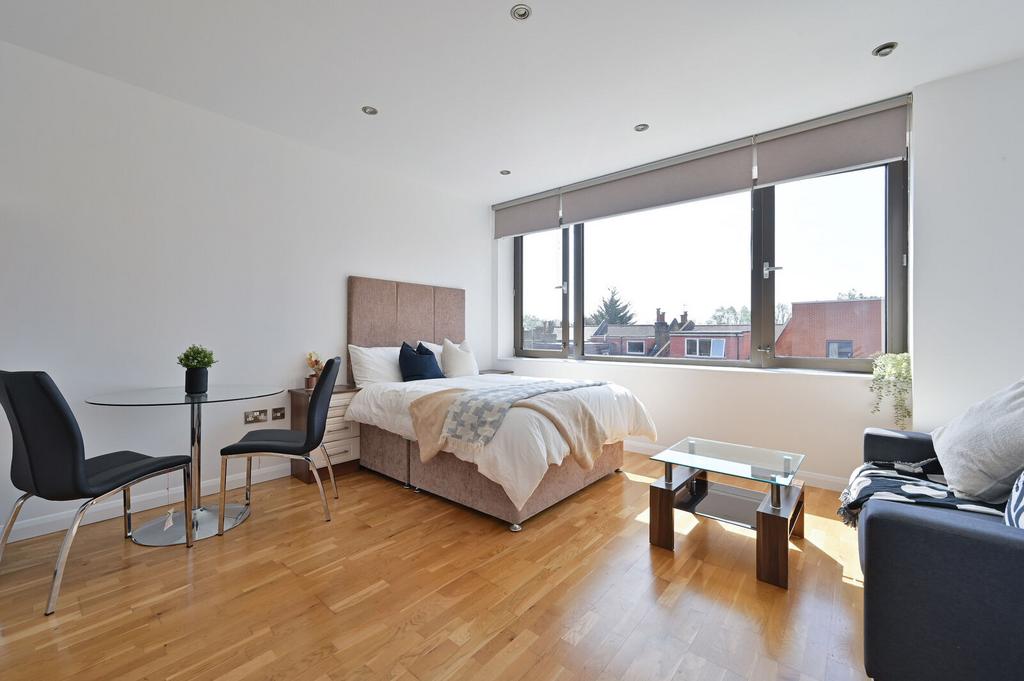 Studio apartment interior