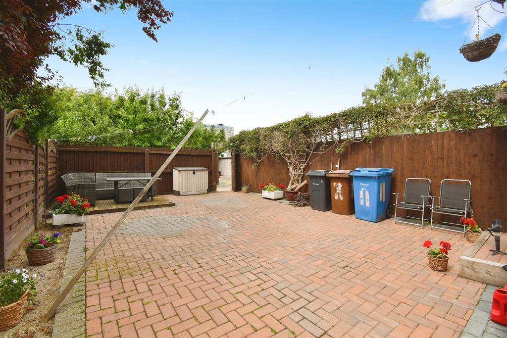 First rear garden